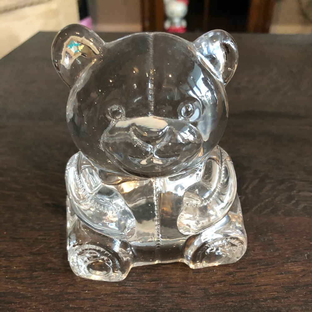 🌸Princess house bear tea light candle holder 🌸